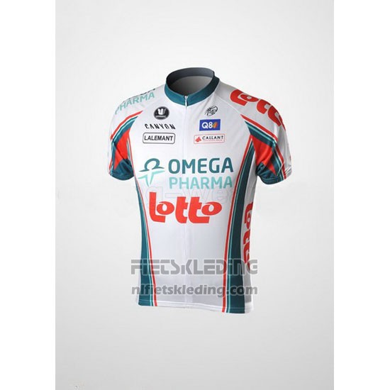 2010 Fietskleding Omega Pharma Lotto Kampioen Italie Korte Mouwen en Koersbroek